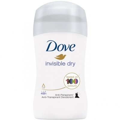 Dove stick Invisible Dry 40ml - Kosmetika Pro ženy Péče o tělo Tuhé antiperspiranty